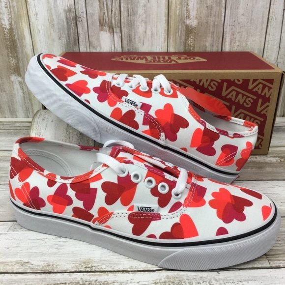 💕💕Vans Authentic Valentines hearts W Sneakers❤️ - Picture 3 of 12